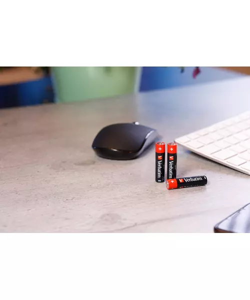 Verbatim Alkaline AAA 4pcs Batteries