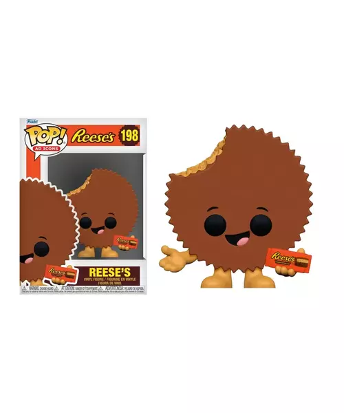 FUNKO POP! AD ICONS: REESE'S - REESE'S (CANDY PACKAGE) #198 VINYL FIGURE