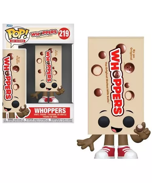FUNKO POP! AD ICONS: WHOPPERS - WHOPPER BOX #219 VINYL FIGURE