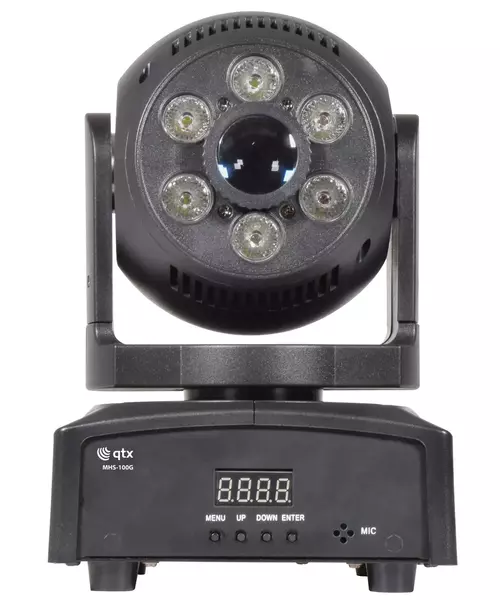 QTXlight GOBO Spotwash 100W LED Moving Head 150.457UK