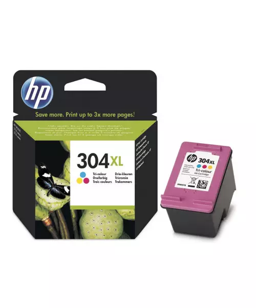 HP Original 304XL Ink Cartridge Tri-Color