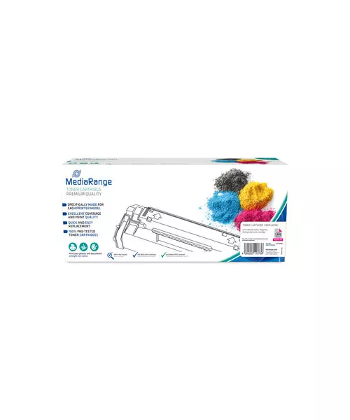MediaRange Color toner cartridge, for printers using HP® CF213A/131A, with chip, magenta