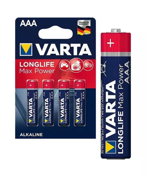 Varta Max Power AAA Battery 4 Pack