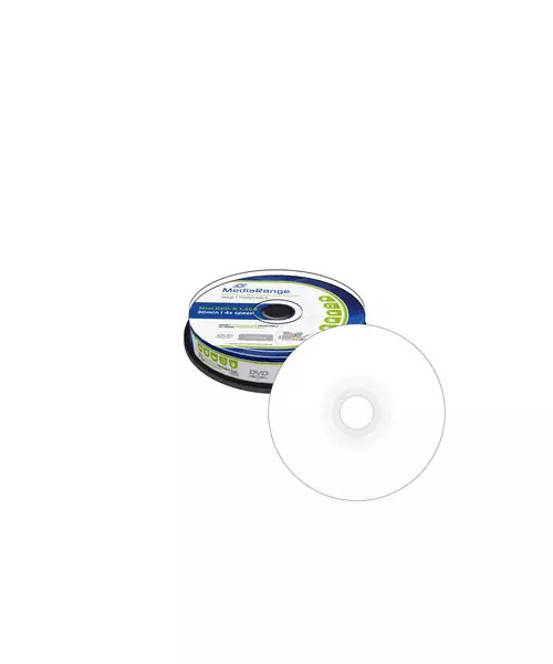 MediaRange Mini-DVD-R 1,4GB (8cm), Inkjet Fullsurface Printable