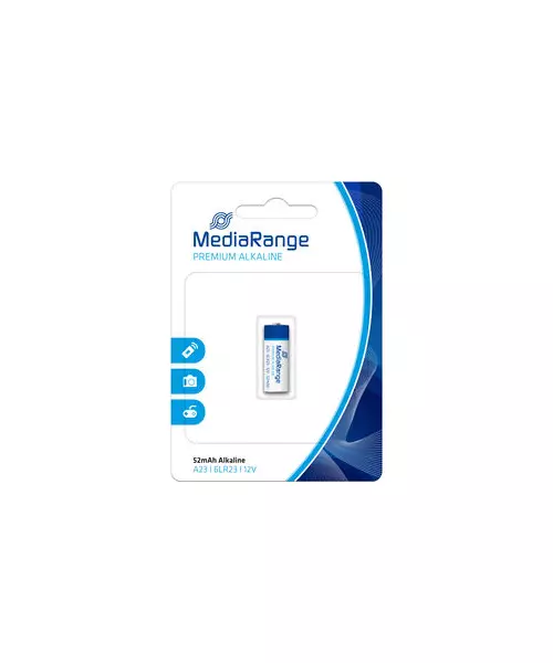 MediaRange Premium Alkaline Battery A23|6LR23 12V Pack 1