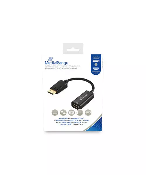 MediaRange DisplayPort™ to HDMI™ High Speed converter