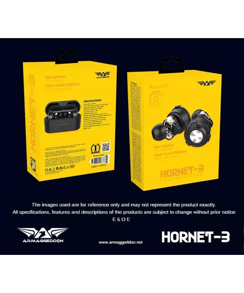 Armaggeddon HORNET 3 Dual Driver TWS Gaming Earphones