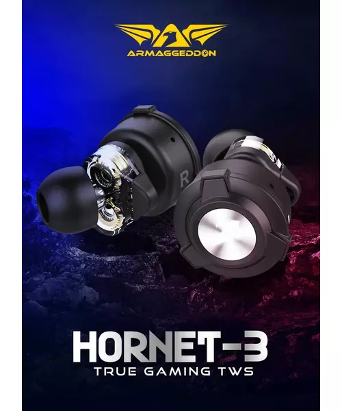 Armaggeddon HORNET 3 Dual Driver TWS Gaming Earphones