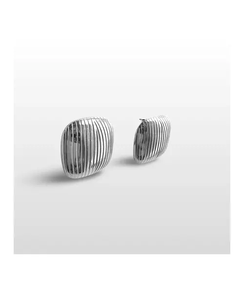 Stripes Earrings - High quality Stainless Steel & Gold Plated - Gold