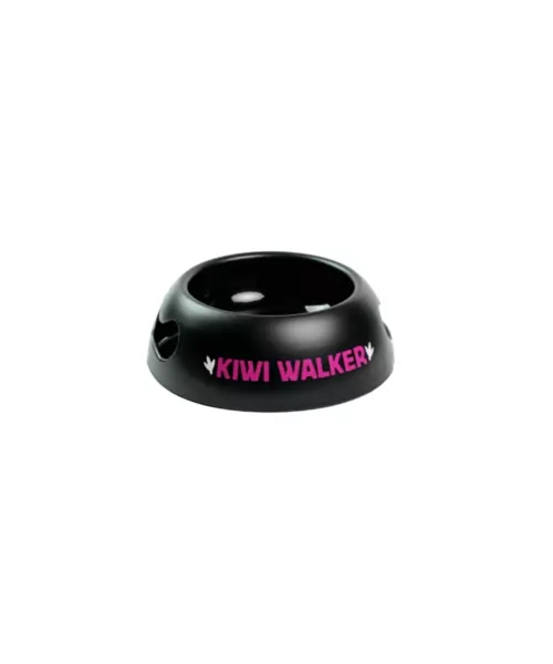 Kiwi Walker Black Bowl with Pink Medium