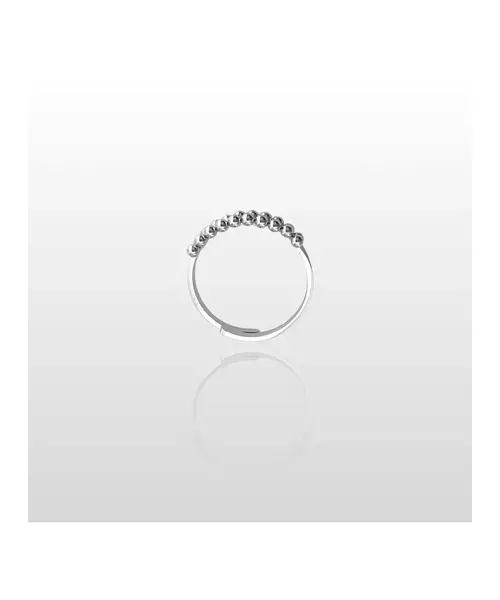 Balls Ring - High quality Stainless Steel & Gold Plated - Silver