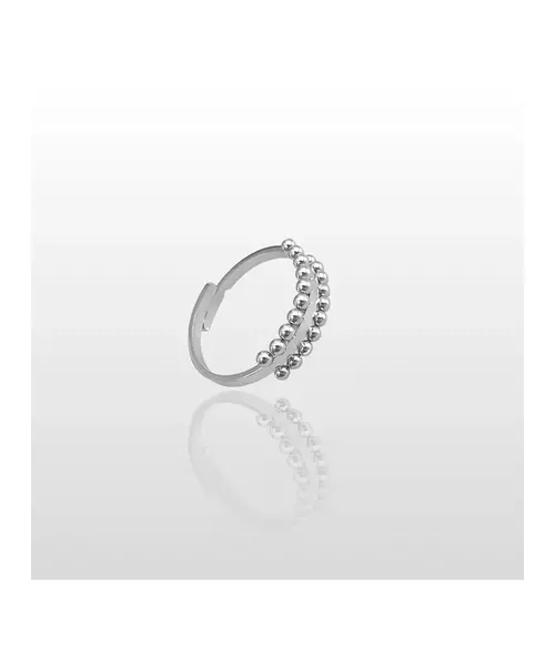 Balls Ring - High quality Stainless Steel & Gold Plated - Silver