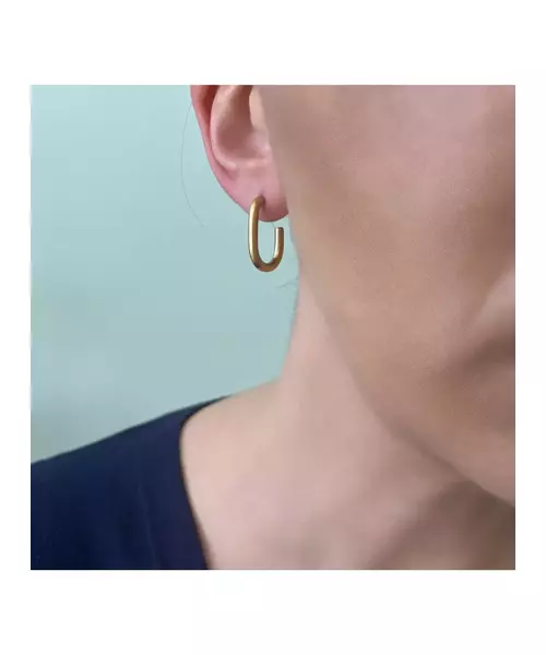 Multifunctional link chain Earrings - High quality Stainless Steel Gold Plated - Gold