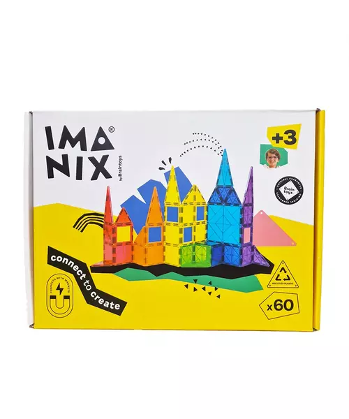 Imanix Μαγνητικό Παιχνίδι Κατασκευών 60 τμχ.