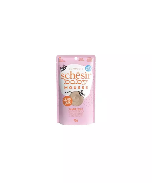 SR Cat Baby Salmon & Chicken-Mousse Pouch 70gr