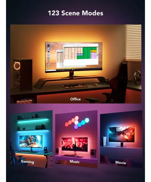 Govee Gaming Light Strip G1  for 27"-34" PC Monitor