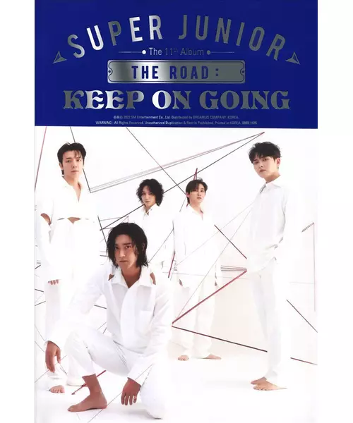 SUPER JUNIOR - THE ROAD: KEEP ON GOING - PHOTOBOOK (CD)