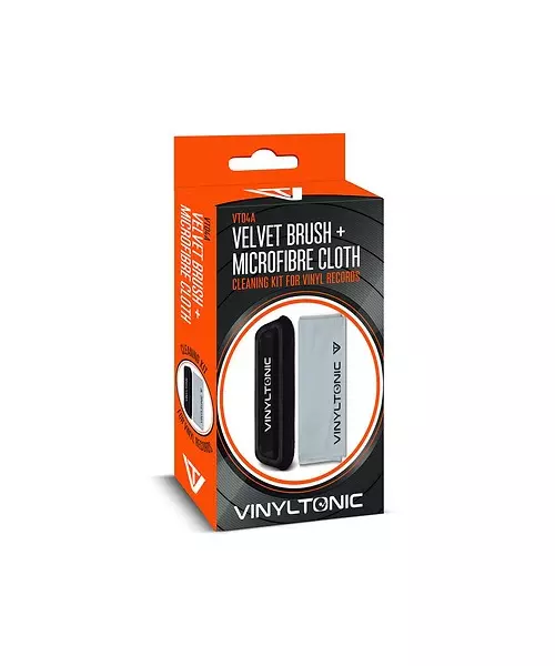 VINYL TONIC VELVET BRUSH + MICROFIBRE CLOTH