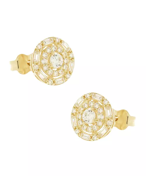 14K GOLD STAT EARRINGS