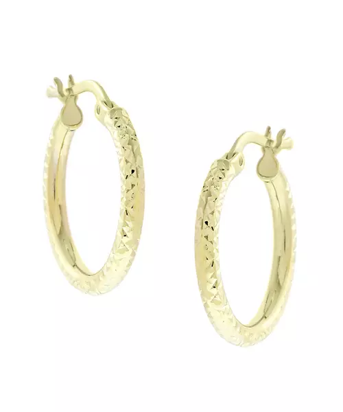 14K HOOP EARRINGS