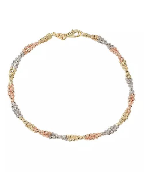 14K MULTICOLOR GOLD BRACELET