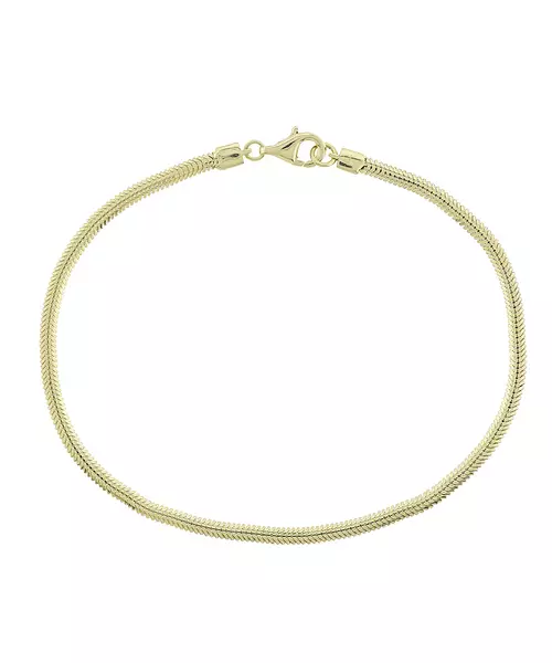 14K GOLD SNAKE BRACELET