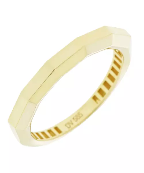 14K GOLD PLAIN RING