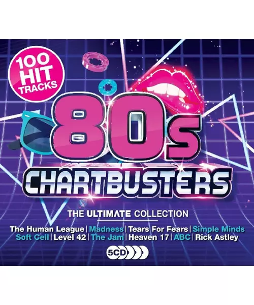 VARIOUS ARTISTS - ULTIMATE 80'S CHARTBUSTERS (5CD)