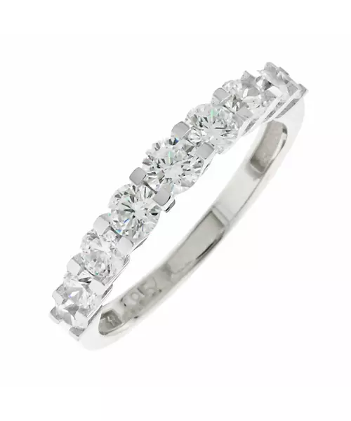 14K WHITE GOLD RING