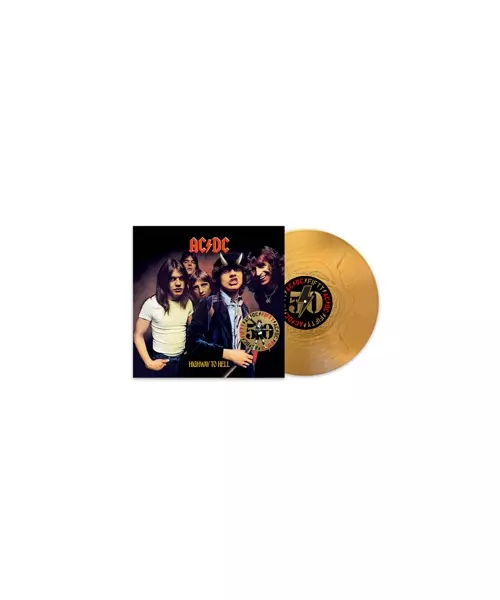 AC/DC - HIGHWAY TO HELL (50TH ANNIVERSARY SPECIAL EDITION (LP GOLD VINYL)