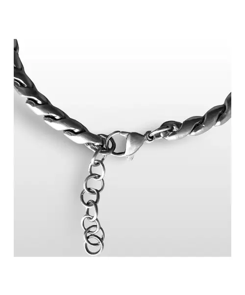 Men's Thick Rope Bracelet - Stainless steel