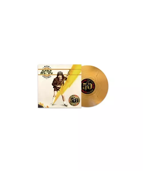 AC/DC - HIGH VOLTAGE (50TH ANNIVERSARY SPECIAL EDITION (LP GOLD VINYL)