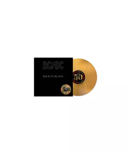 AC/DC - BACK IN BLACK (50TH ANNIVERSARY SPECIAL EDITION (LP GOLD VINYL)