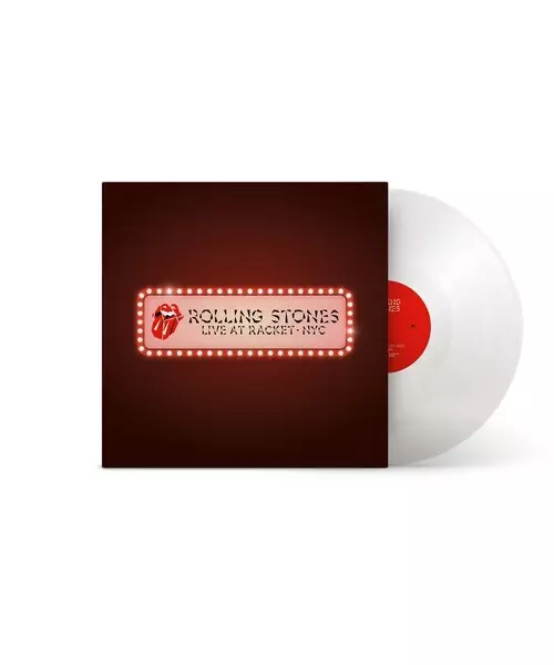 THE ROLLING STONES - LIVE AT RACKET NYC (LP WHITE VINYL) RSD'24