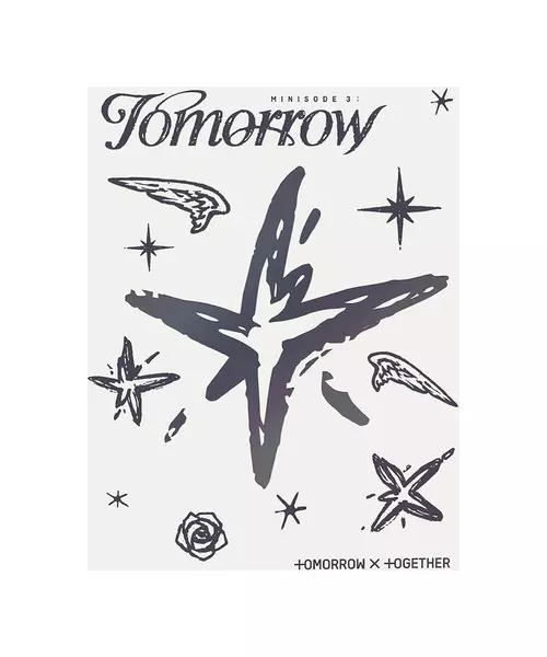 TOMORROW X TOGETHER (TXT) - MINISODE 3: TOMORROW (PHOTOBOOK) SILVER (CD)