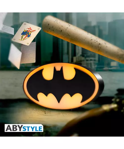 ABYSSE DC COMICS - BATMAN LOGO LAMP