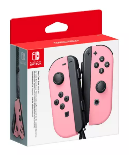 NINTENDO OFFICIAL SWITCH JOY-CON PAIR PASTEL PINK