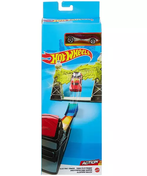 HOT WHEELS: ACTION -ELECTRIC TOWER TRACK SET
