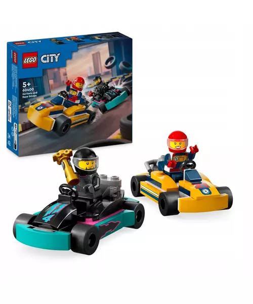 LEGO CITY: GO-KARTS AND RACE DRIVERS TOY SET (60400)