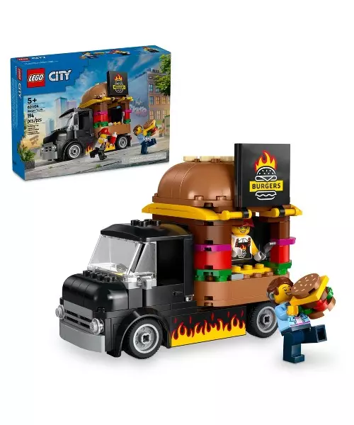 LEGO CITY: BURGER TRUCK TOY BUILDING SET (60404)
