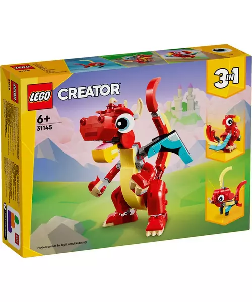 LEGO CREATOR: RED DRAGO (31145)