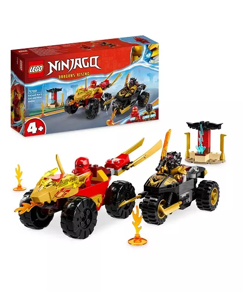 LEGO NINJAGO: KAI AND RAS'S CAR AND BIKE BATTLE (71789)