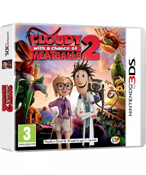 CLOUDY WITH A CHANCE OF MEATBALLS 2 (3DS)