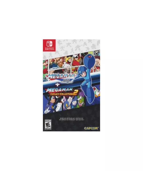 MEGA MAN LEGACY COLLECTION 1 + 2  (SWITCH)