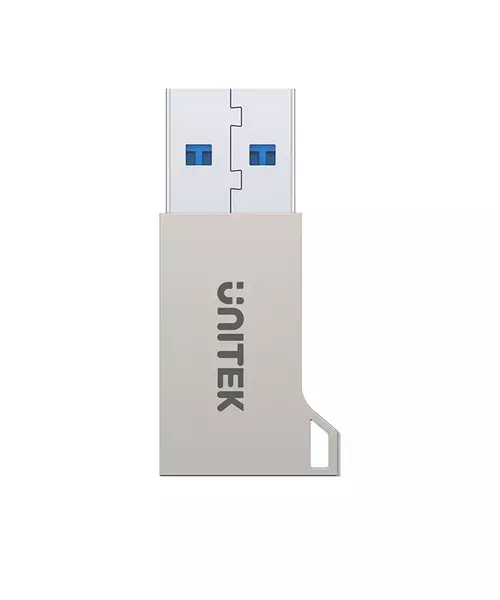 Unitek A1034NI USB3.1 Type-C Female to Type-A Male Adapter Silver