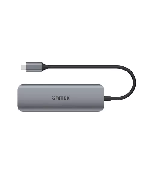 Unitek H1107D Type-C 3.1 HDMI/SD/PD100W Hub Space Grey