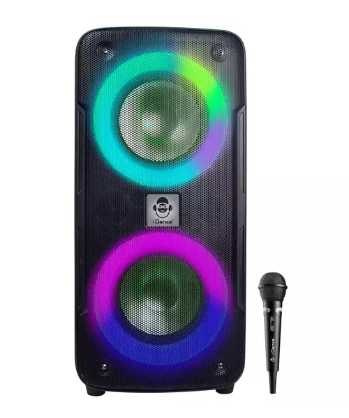 iDance DJX-100MK2 Portable Karaoke Speaker USB/BT Black