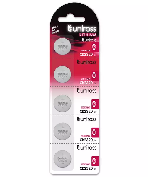Uniross CR2320 Button Cell Lithium Battery(1pc)