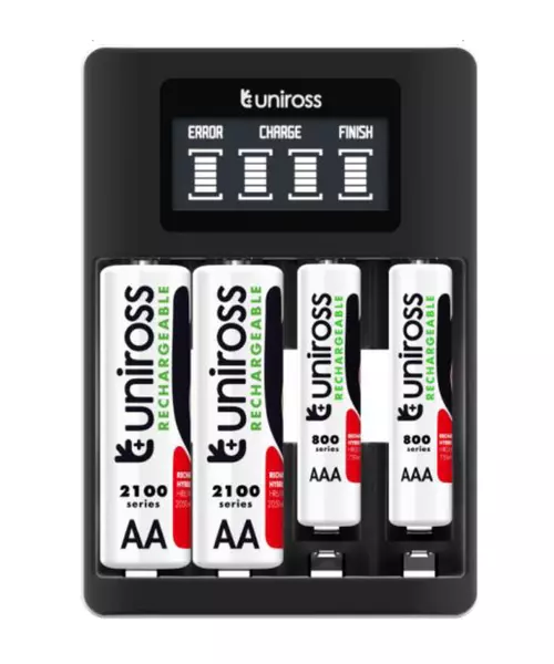 Uniross UCU002 USB Charger With LCD Screen