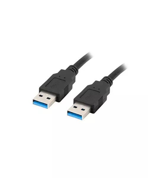 Lanberg USB Type-A 3.0 Male to Male Cable 1.0m Black